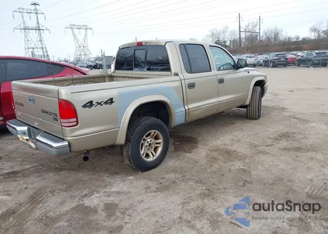 2004 Dodge Dakota Slt z USA, uszkodzony, nr VIN 1D7HG48N24S504796
